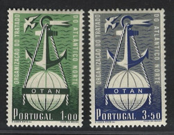 Portugal Stamps |1952 | NATO | #749-750 | MH - Nuovi