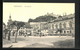 AK Kulmbach, Marktplatz Mit Geschäften Und Brunnen  - Kulmbach