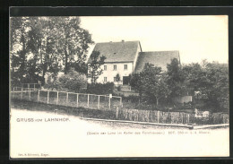 AK Netphen, Lahnhof, Quelle Der Lahn Im Keller Des Forsthauses  - Hunting