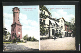 AK Rochlitz, Hotel Und Pension Rochlitzerberg, Friedrich-August-Turm  - Rochlitz