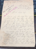 Soth Vietnam Letter-sent Mr Ngo Dinh Nhu -year-13-10-1953 No-368- 1pcs Paper Very Rare - Historical Documents