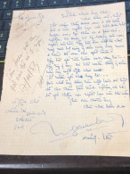 Soth Vietnam Letter-sent Mr Ngo Dinh Nhu -year-17-4-1953 No-405- 1pcs Paper Very Rare - Historical Documents