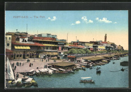 CPA Port Said, The Port  - Autres & Non Classés