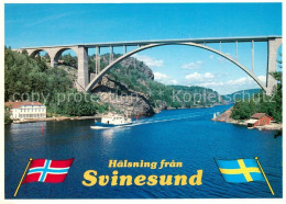 73286671 Svinesund Fährschiff Br?cke Svinesund - Norwegen