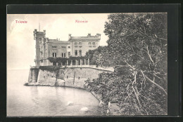 Cartolina Trieste, Schloss Miramar  - Trieste (Triest)