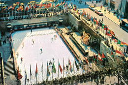 73260110 New_York_City Rockefeller Plaza Skating Rink - Other & Unclassified