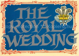 73255211 London St Pauls Cathedral The Royal Wedding The Prince Of Wales And Lad - Altri & Non Classificati