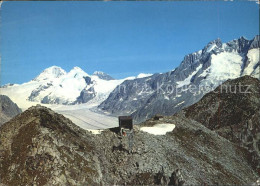 11710425 Eggishorn Bergstation Mit Jungfraujoch Moench Trugberg Eiger Gabelhorn  - Other & Unclassified