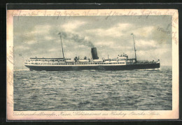 AK Passagierschiff Kaiser Auf Hoher See  - Steamers
