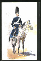 Künstler-AK O. Merte: Soldat In Uniform Auf Pferd  - Mertè, O.