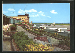 AK Stuttgart-Echterdingen, Flughafen, Ausblick Von Der Restaurant-Terrasse  - Autres & Non Classés