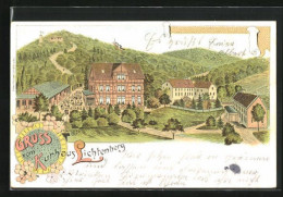 Lithographie Lichtenberg, Kurhaus Lichtenberg  - Andere & Zonder Classificatie