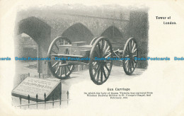 R025680 Tower Of London. Gun Carriage. Gale And Polden - Autres & Non Classés