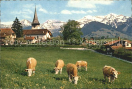 11701395 Aeschi Spiez Morgenberghorn Schwalmeren Und Dreispitz Viehweide Aeschi  - Andere & Zonder Classificatie