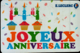 CARTE CADEAU...LECLERC...JOYEUX ANNIVERSAIRE - Cartes De Fidélité Et Cadeau