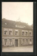 Foto-AK Genthin, Schlosserei V. E. Sauerhering  - Genthin