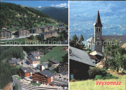 11695695 Veysonnaz Ortsansichten Kirche Veysonnaz - Other & Unclassified