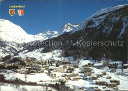 11695595 Leukerbad Mit Balmhorn Gitzifurgge Ferdenrothorn Majinghorn Leukerbad - Otros & Sin Clasificación