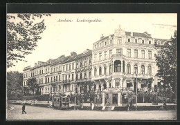 AK Aachen, Strassenbahn Auf Der Ludwigsallee  - Tram