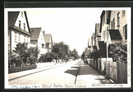 Foto-AK Flensburg, Moltkestrasse Mit Wohnhäusern 1953  - Flensburg