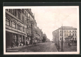 AK Lüdenscheid, Strasse Am Hotel Zur Post  - Luedenscheid