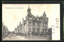 AK Kaiserslautern, Herrschaftliche Gebäude In Der Hackstrasse  - Kaiserslautern