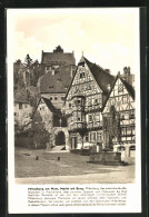 AK Miltenberg Am Main, Markt Mit Burg Und Brunnen  - Miltenberg A. Main