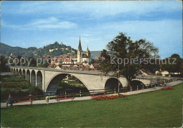 11694575 Baden AG Hochbruecke Und Schlossruine Stein Baden - Other & Unclassified