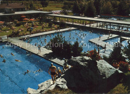 11692025 Brigerbad Freiluft Thermal Schwimmbaeder Brigerbad - Autres & Non Classés