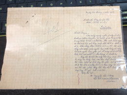 Soth Vietnam Letter-sent Mr Ngo Dinh Nhu -year-10-11-1953 No-401- 1pcs Paper Very Rare - Historical Documents