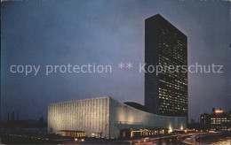 11688629 New_York_City United Nations Headquarters At Night - Otros & Sin Clasificación