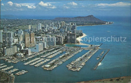 11688614 Waikiki Honolulu Yacht Harbor Diamond Head Aerial View - Other & Unclassified