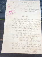 Soth Vietnam Letter-sent Mr Ngo Dinh Nhu -year-18-5-1953 No-214- 1 Pcs Paper Very Rare - Historische Dokumente