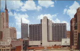 11688543 Dallas_Texas Skyline Hilton Statler Hotel Mercantile National Bank - Sonstige & Ohne Zuordnung