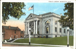 11688504 Mansfield Ohio Public Library Flag Mansfield - Andere & Zonder Classificatie