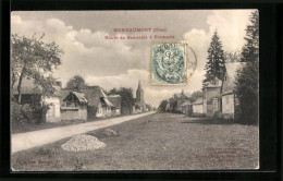 CPA Mureaumont, Route De Beauvais à Formerie  - Formerie