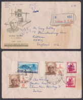 Inde India 1971 Registered Used FDC C. V. Raman, Scientist, Science, First Day Cover - Brieven En Documenten