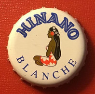 Polynésie Française - Tahiti / Capsule De Hinano " Blanche " - Bière / Janvier 2021 - Birra
