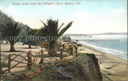 11688260 Santa_Monica Winter Scene From The Pallisades Beach - Altri & Non Classificati