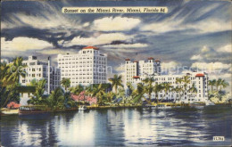 11688255 Miami_Florida Sunset On Miami River - Andere & Zonder Classificatie