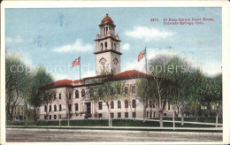 11688223 Colorado Springs El Paso County Court House Flag Colorado Springs - Other & Unclassified