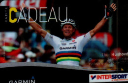 CARTE CADEAU....INTERSPORT....THOR HUSHOVD - Cartes De Fidélité Et Cadeau