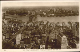 11688194 New_York_City View From The Woolworth Tower River Bridge - Autres & Non Classés