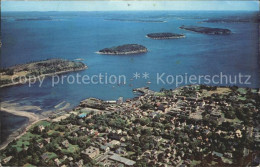 11688180 Bar_Harbor Frenchman's Bay Porcupine Island Aerial View - Otros & Sin Clasificación