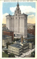 11688176 New_York_City Municipal Building And City Hall - Andere & Zonder Classificatie