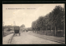 CPA Nanteuil-le-Haudouin, Avenue De La Gare  - Nanteuil-le-Haudouin