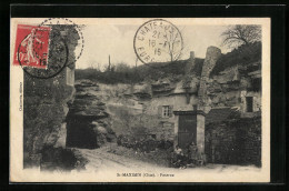 CPA St. Maximin, Poterne, Haus In Den Felsen Geschlagen  - Autres & Non Classés