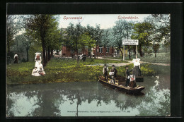 AK Burg /Sreewald, Gasthaus Eichschänke Und Boot  - Sonstige & Ohne Zuordnung