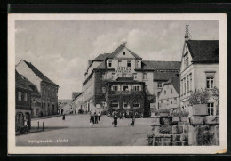 AK Schirgiswalde, Markt Mit Hotel Erbgericht  - Other & Unclassified