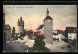 AK Lindau I. B., Diebsturm Und Peterskirche  - Lindau A. Bodensee